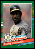 1991 Donruss #761 Rickey Henderson