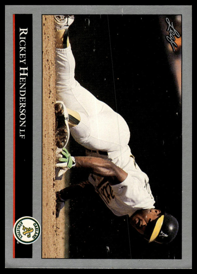 1992 Leaf #116 Rickey Henderson