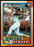 1990 Topps #7 Rickey Henderson