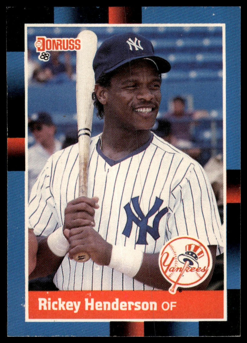 1988 Donruss #277 Rickey Henderson