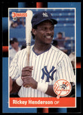 1988 Donruss #277 Rickey Henderson
