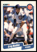 1990 Fleer #37 Greg Maddux
