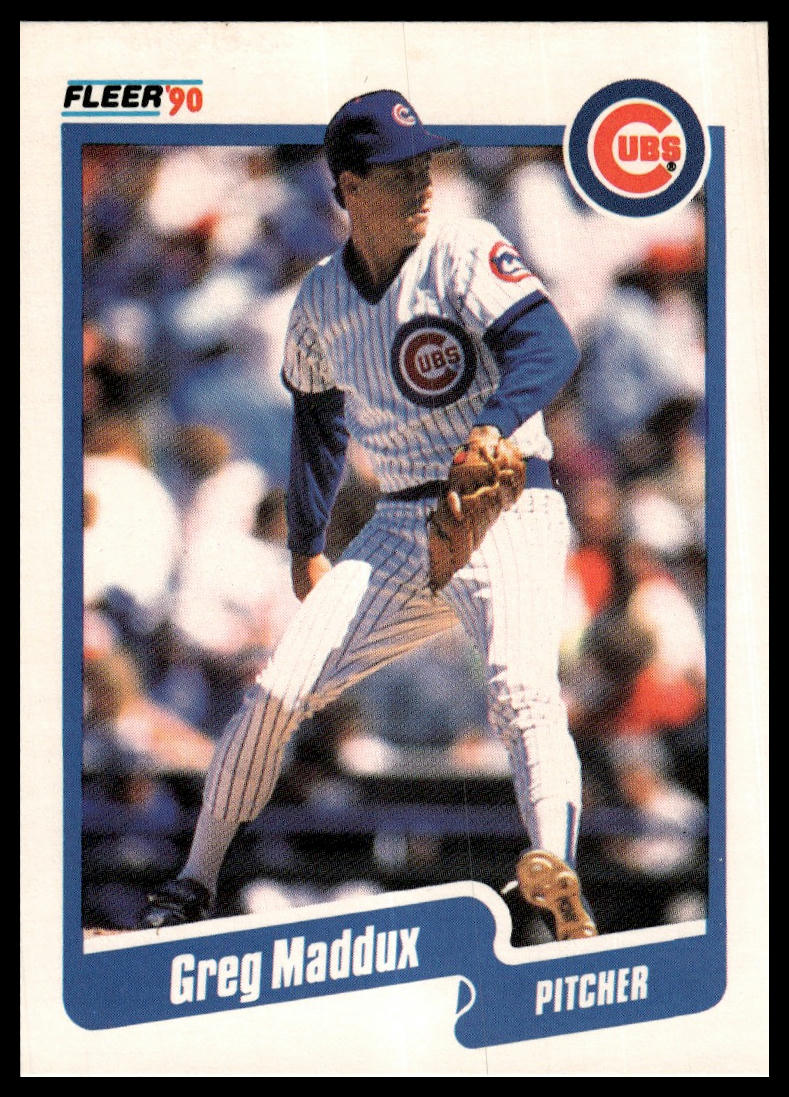 1990 Fleer #37 Greg Maddux