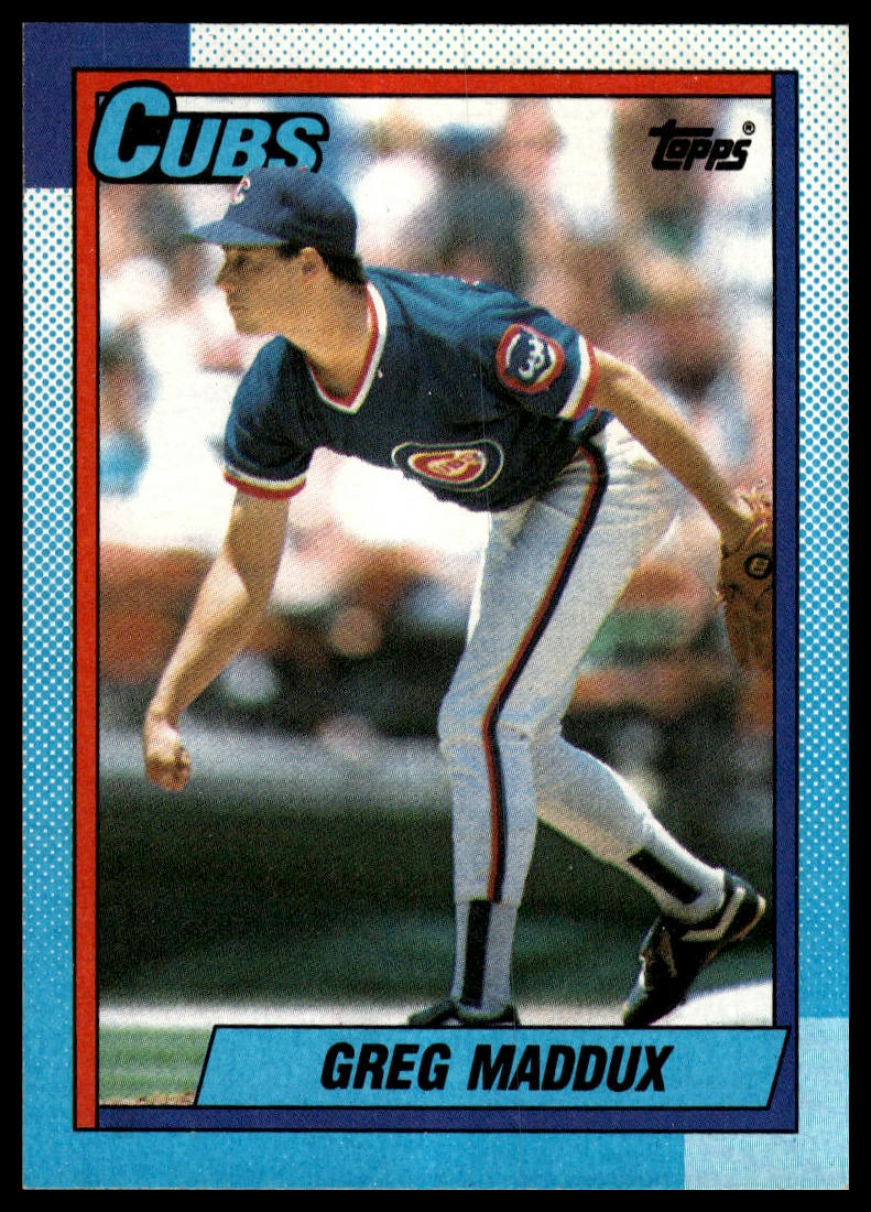 1990 Topps #715 Greg Maddux