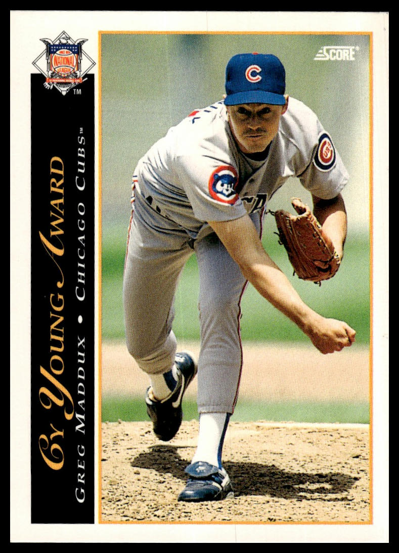 1993 Score #484 Greg Maddux