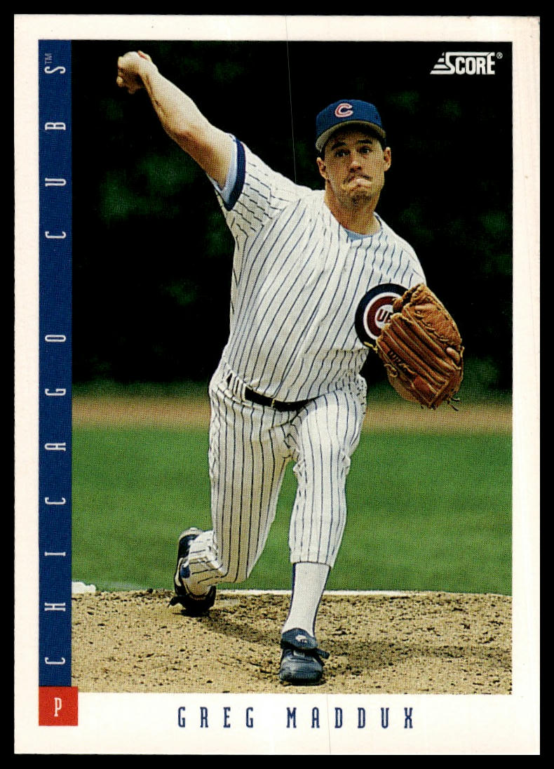 1993 Score #576 Greg Maddux