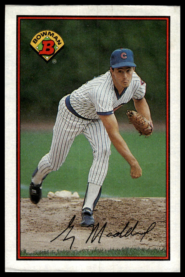 1989 Bowman #284 Greg Maddux