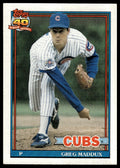 1991 Topps #35 Greg Maddux