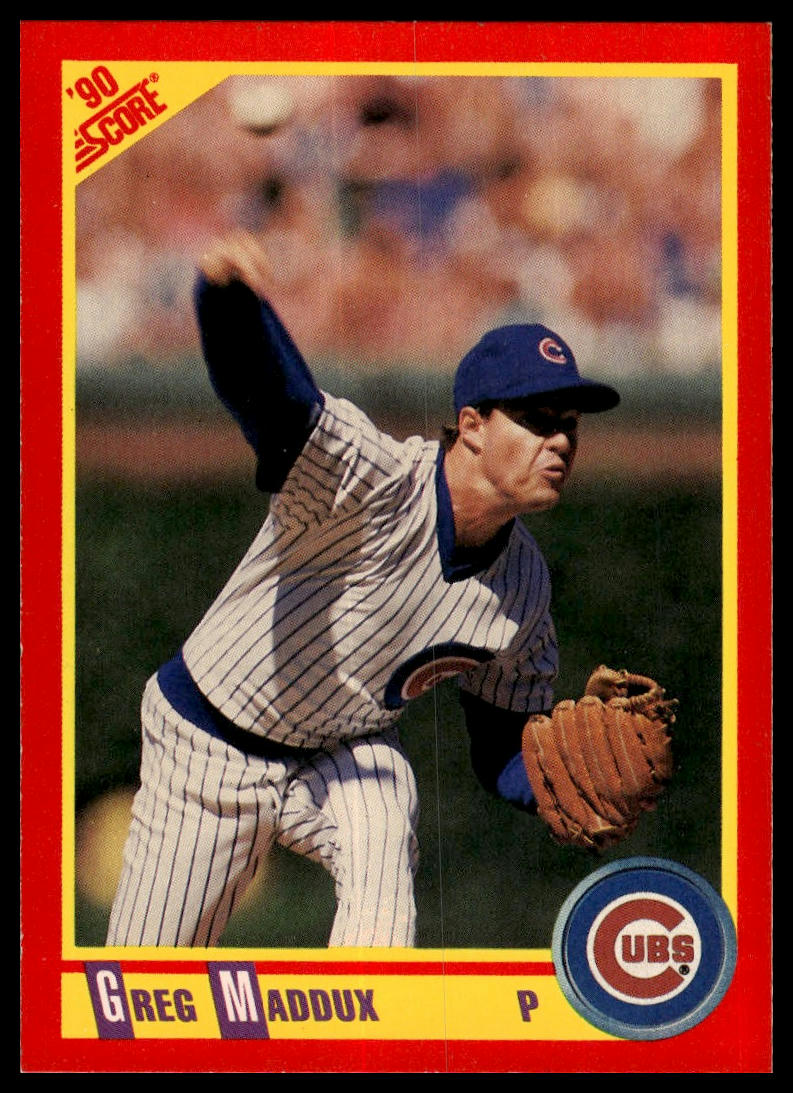 1990 Score #403 Greg Maddux