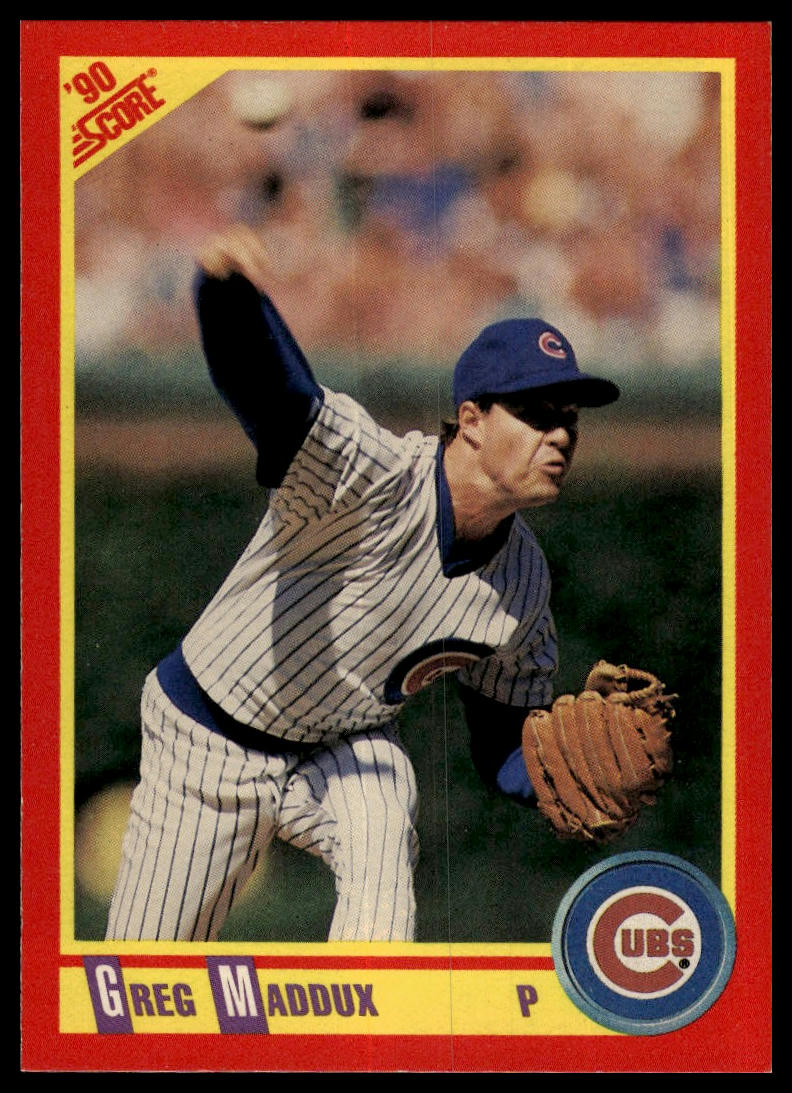 1990 Score #403 Greg Maddux