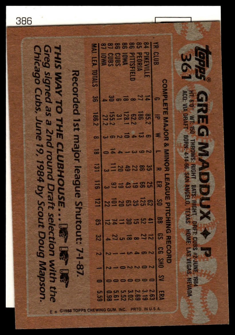 2003 Upper Deck #386 Greg Maddux