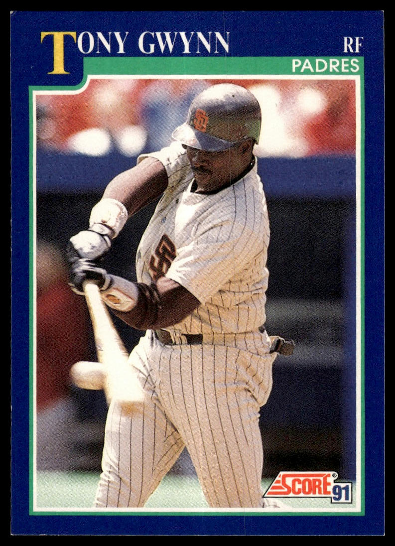 1991 Score #500 Tony Gwynn