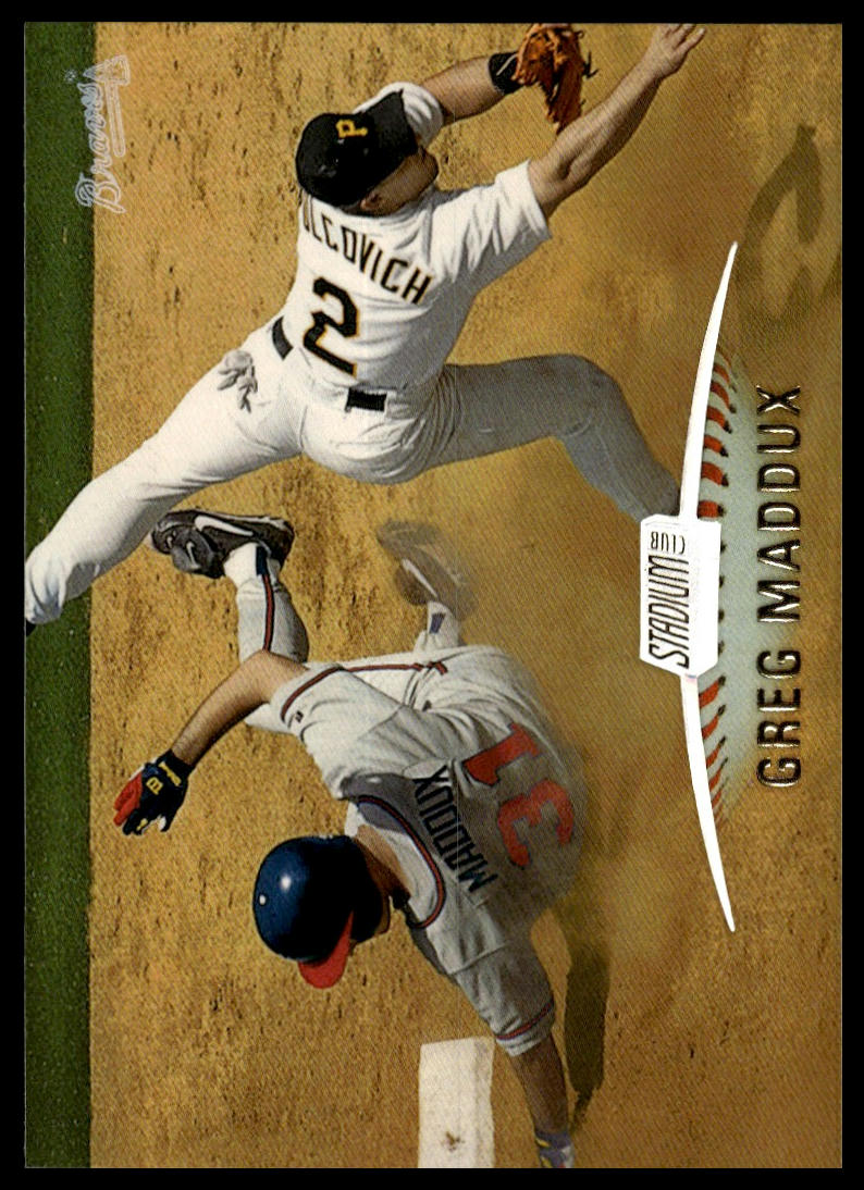 1999 Stadium Club #100 Greg Maddux