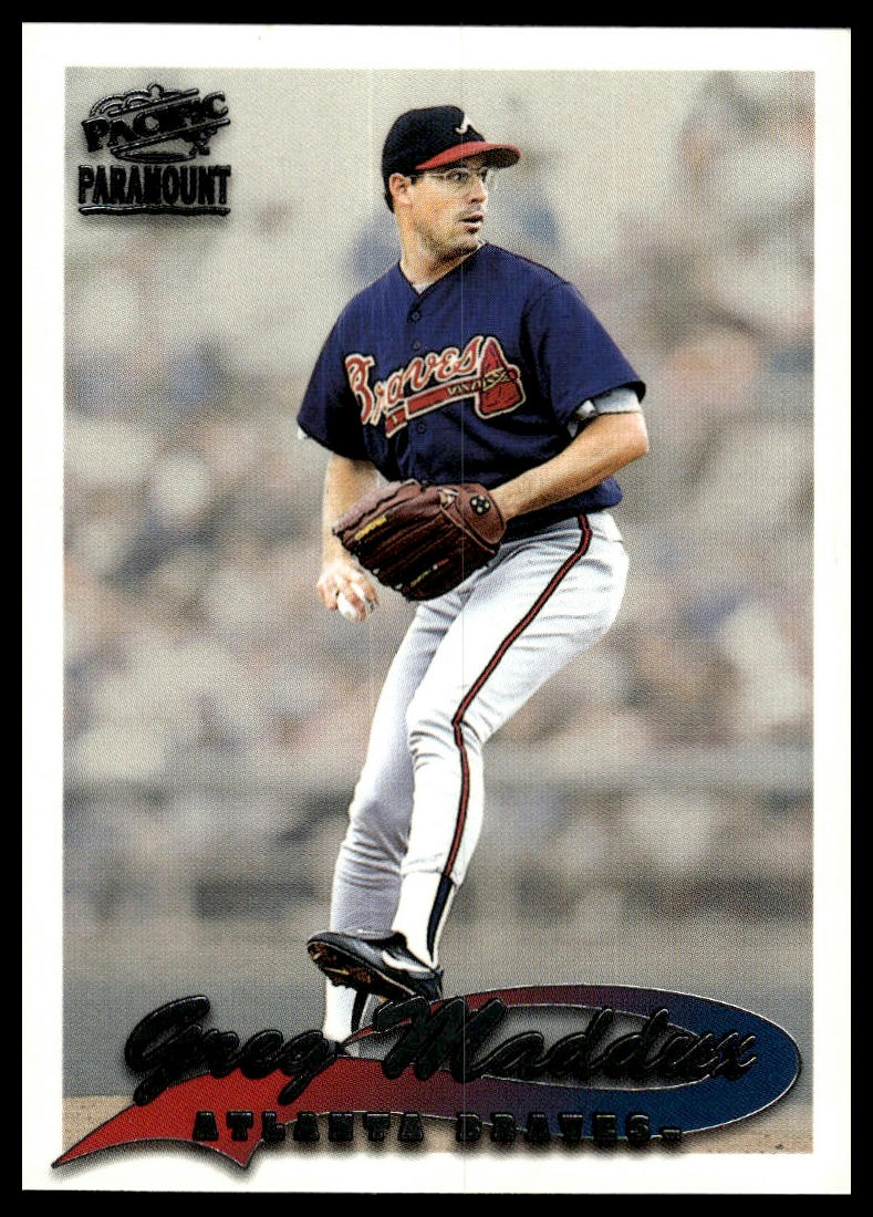 1999 Pacific Paramount #28 Greg Maddux Copper