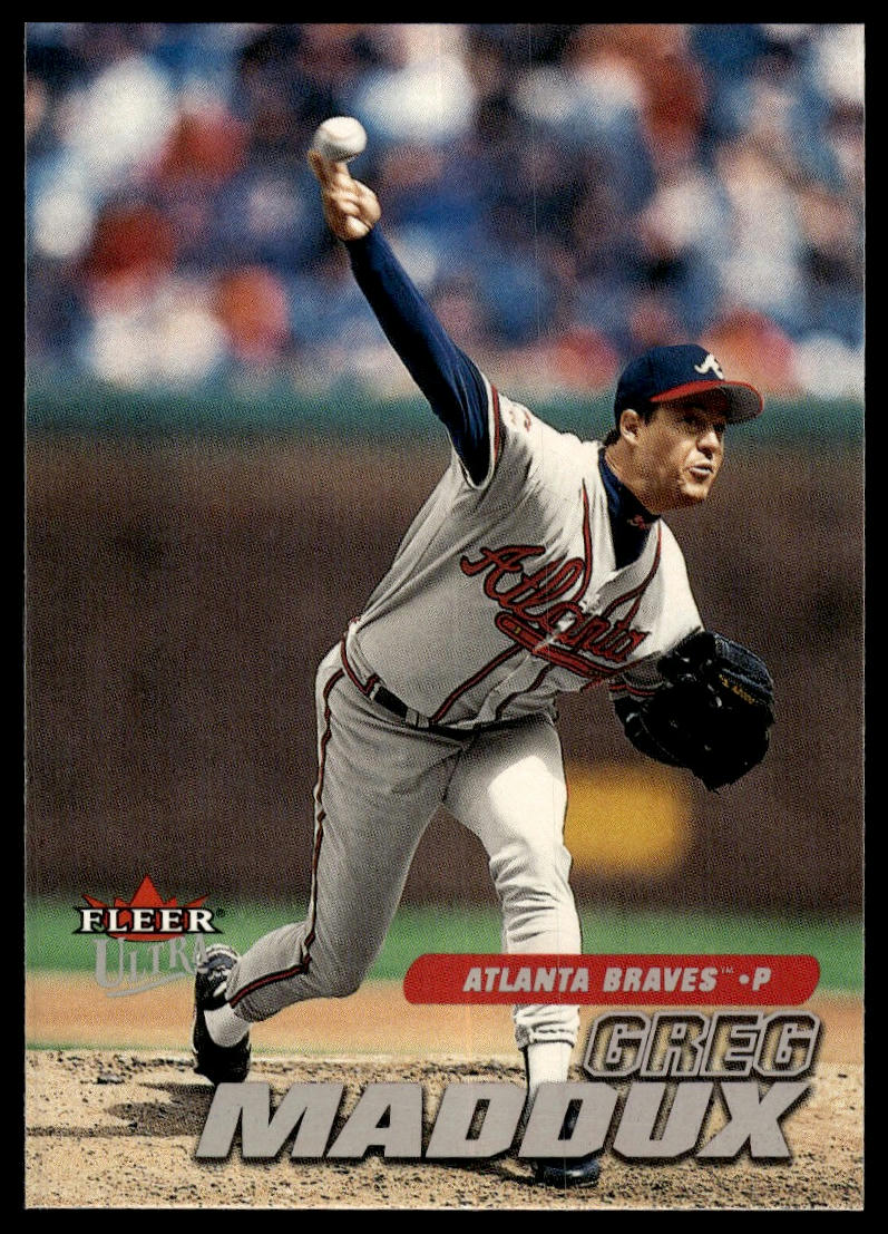 2001 Ultra #22 Greg Maddux