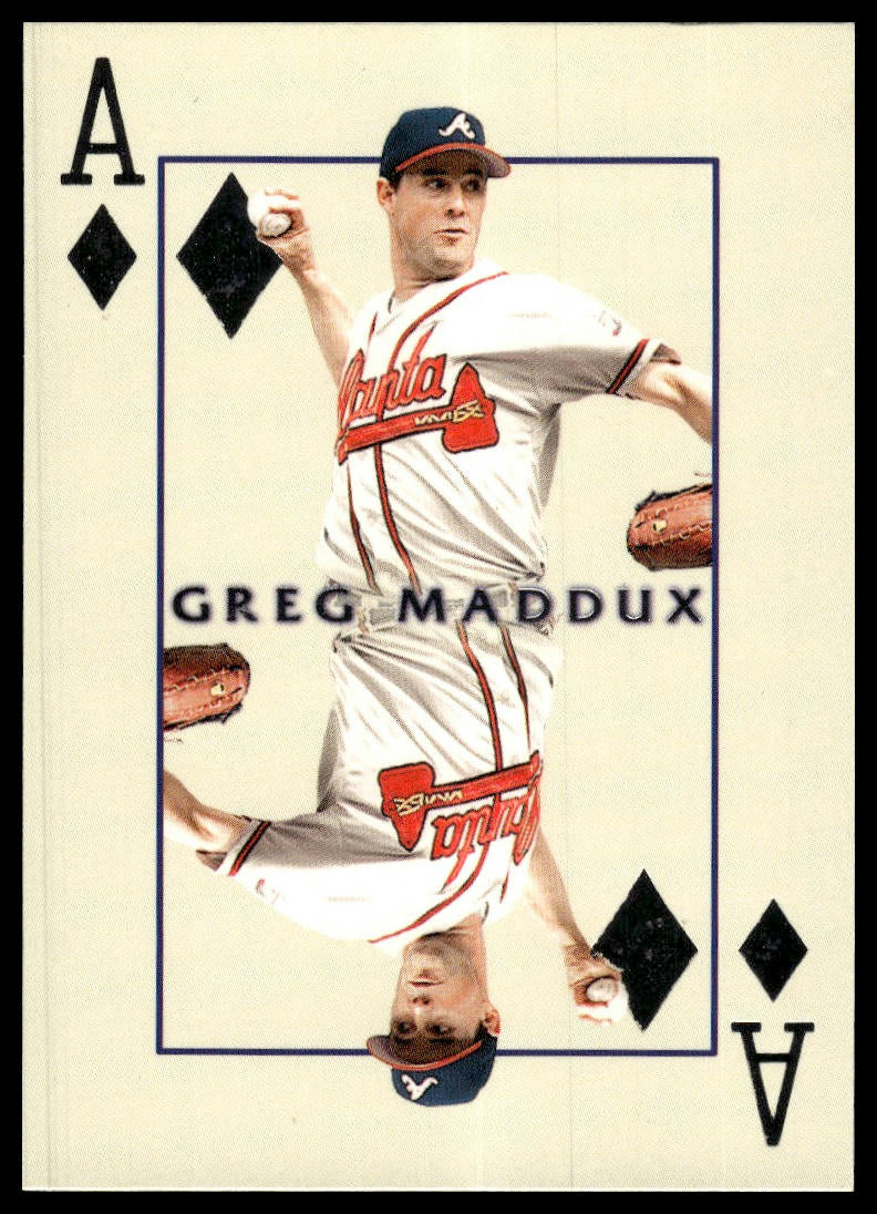 2000 Pacific Invincible #2 Greg Maddux Diamond Aces