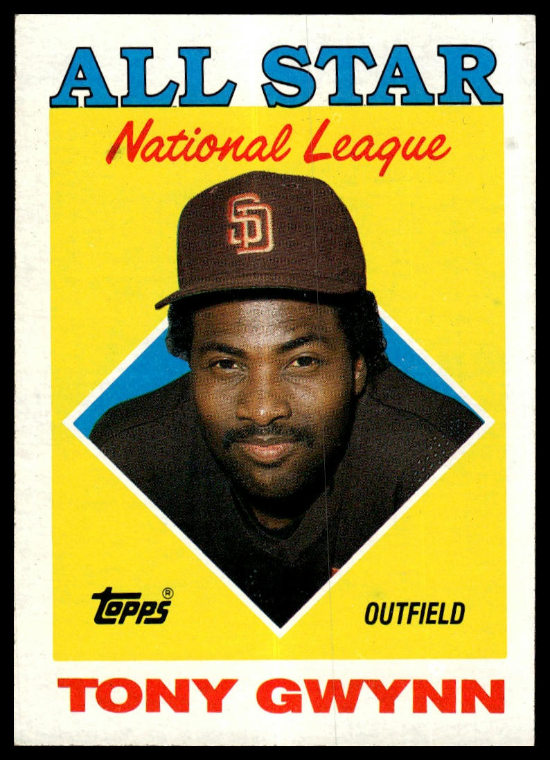 1988 Topps #402 Tony Gwynn