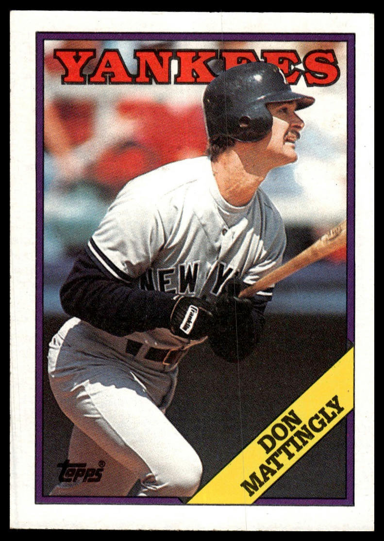 1988 Topps #300 Don Mattingly
