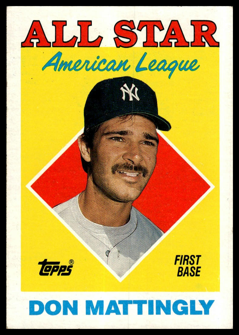 1988 Topps #386 Don Mattingly