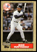 1987 Topps #500 Don Mattingly