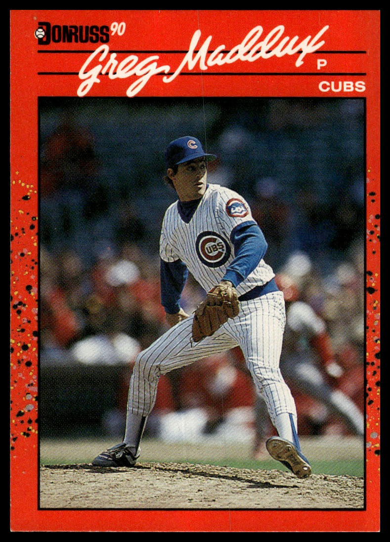 1990 Donruss #158 Greg Maddux