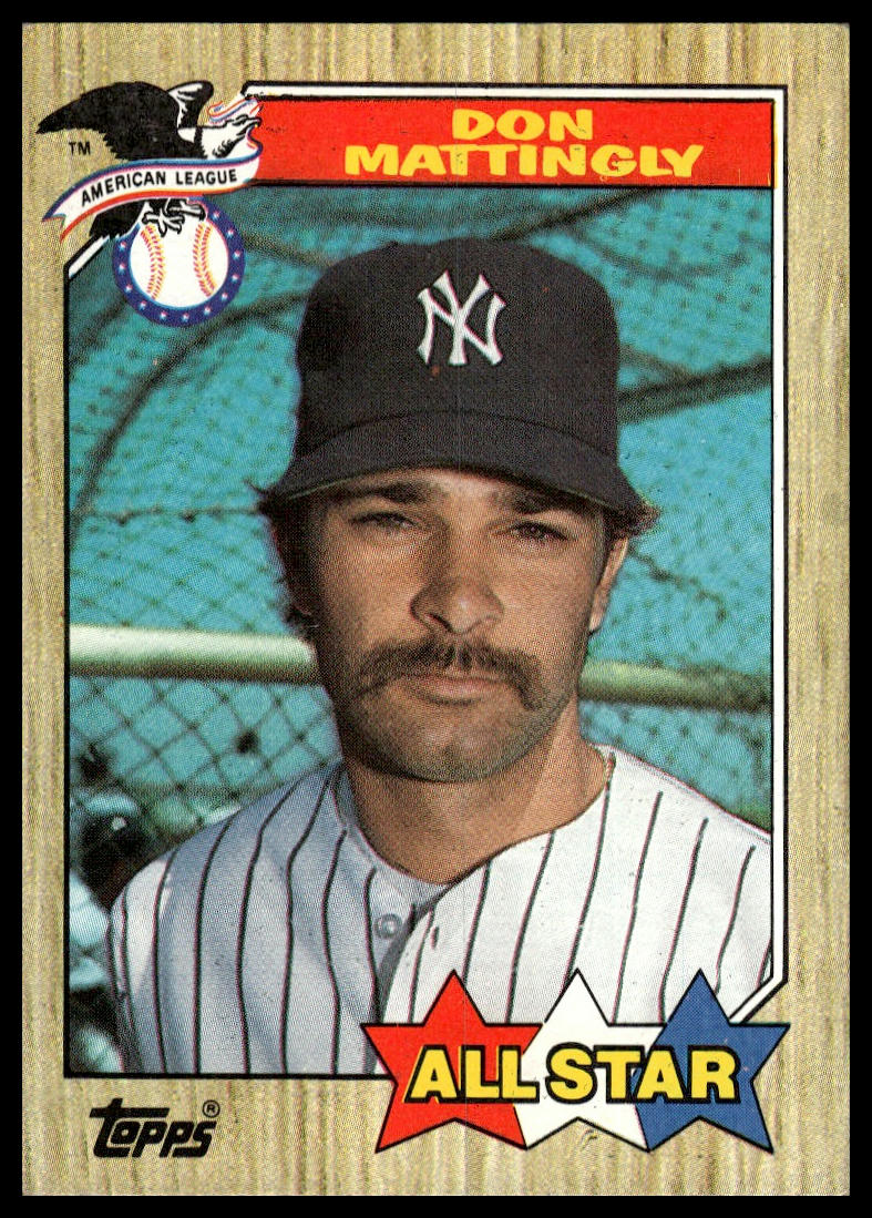 1987 Topps #606b Don Mattingly