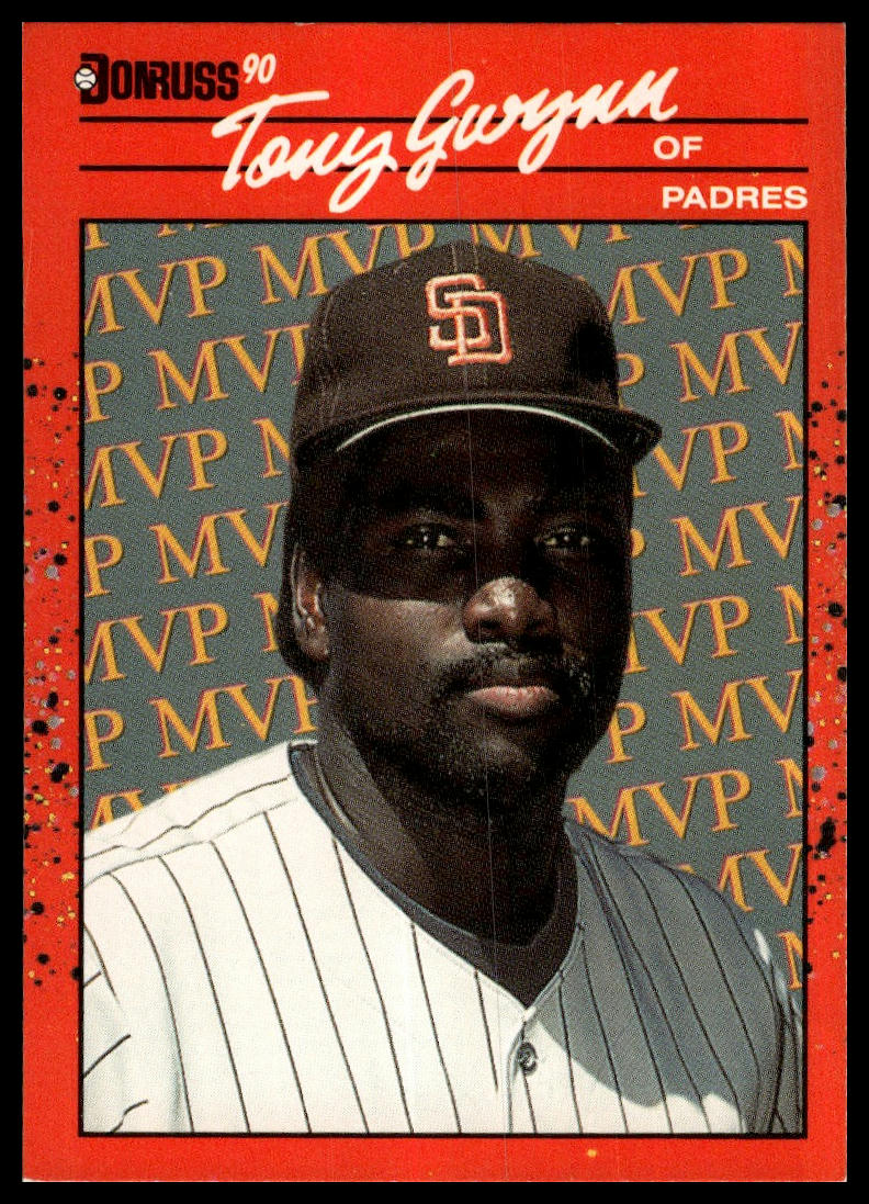 1990 Donruss #BC-4 Tony Gwynn Bonus MVP's