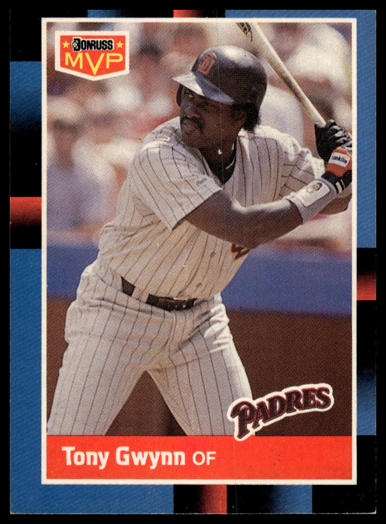 1988 Donruss #BC-6b Tony Gwynn Bonus MVPs