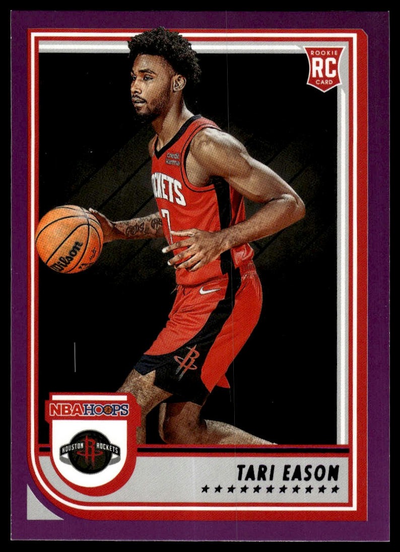 2022-23 Hoops #247 Tari Eason Purple