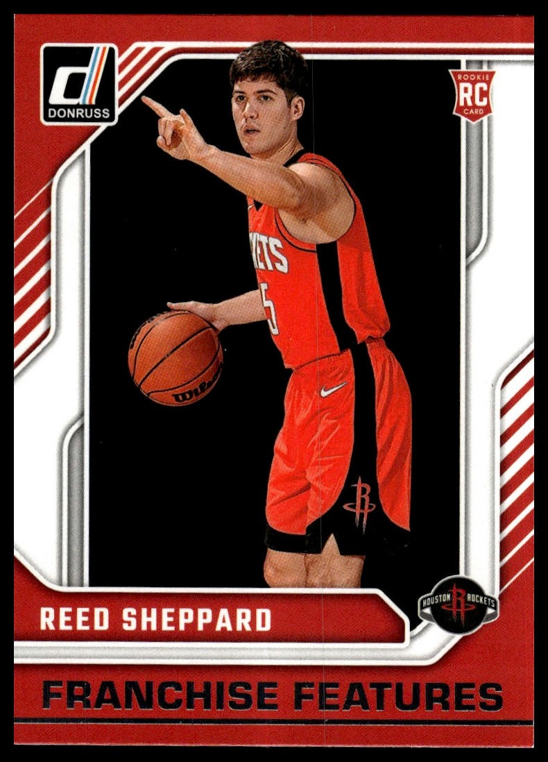 2024-25 Donruss #24 Reed Sheppard Franchise Features
