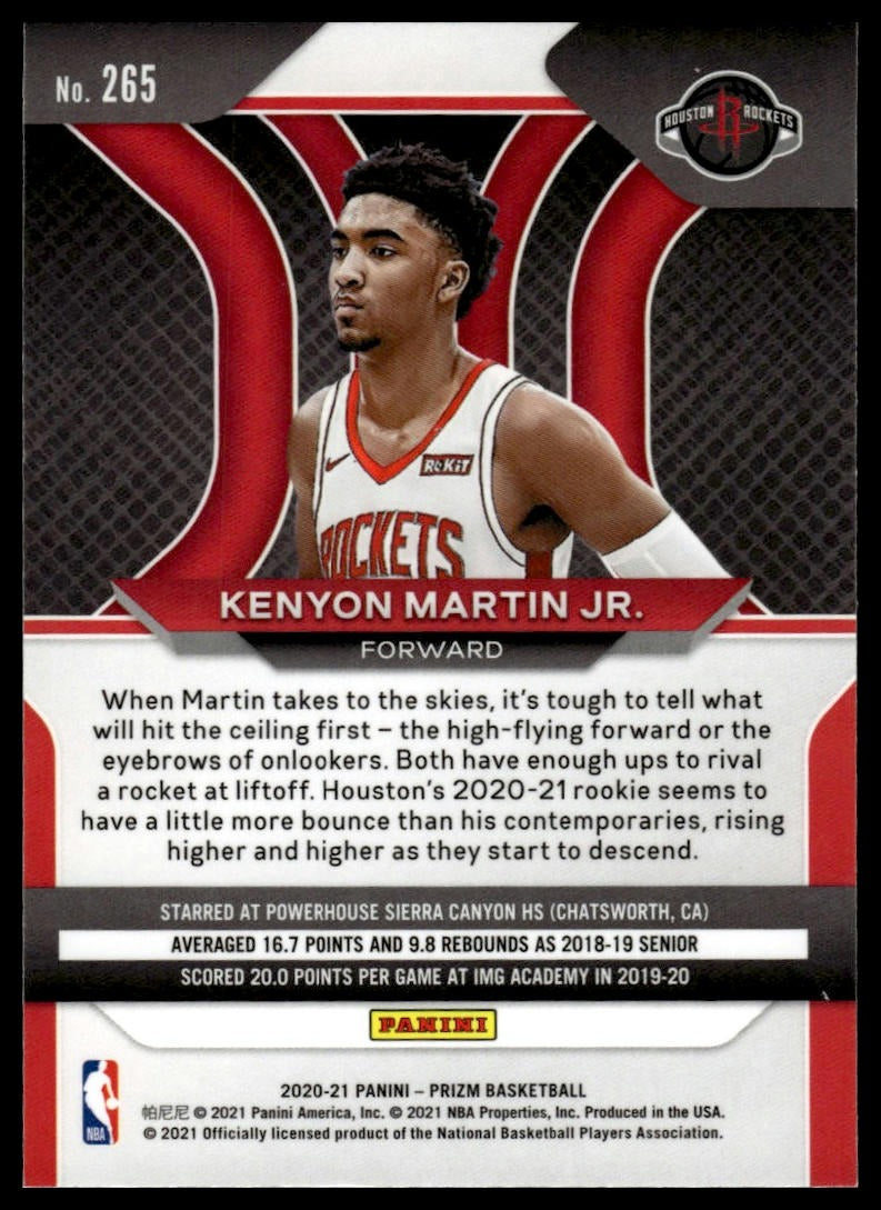 2020-21 Panini Prizm #265 Kenyon Martin Jr.