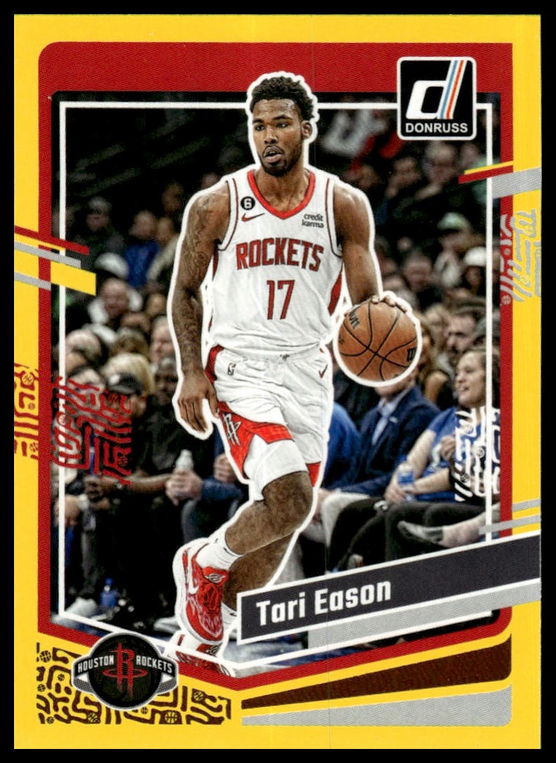 2023-24 Donruss #92 Tari Eason Yellow Flood