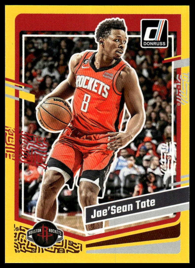 2023-24 Donruss #171 Jae'Sean Tate Yellow Flood