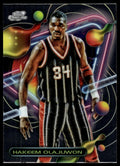 2023-24 Topps Chrome Cosmic #47 Hakeem Olajuwon