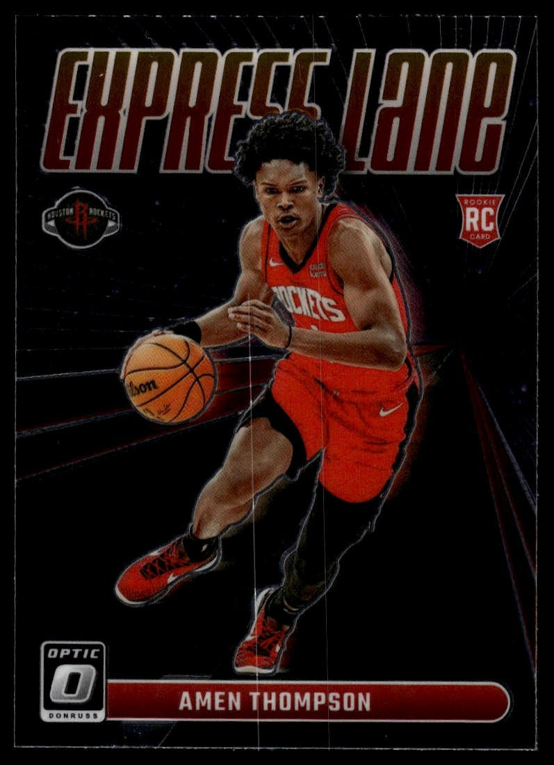 2023-24 Donruss Optic #2 Amen Thompson Express Lane