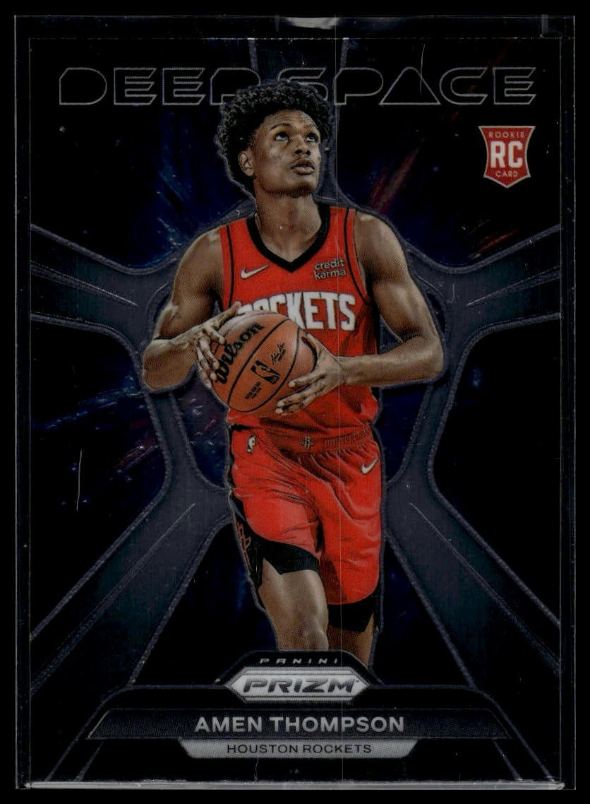 2023-24 Panini Prizm #4 Amen Thompson Deep Space