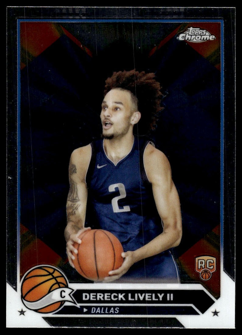 2023-24 Topps Chrome #92 Dereck Lively II