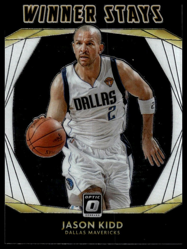 2020-21 Donruss Optic #12 Jason Kidd Winner Stays