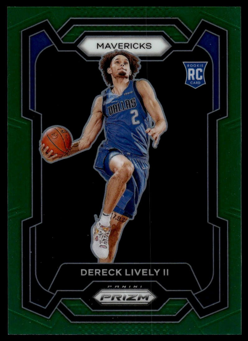 2023-24 Panini Prizm #163 Dereck Lively II Prizm Green