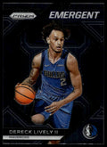 2023-24 Panini Prizm #26 Dereck Lively II Emergent