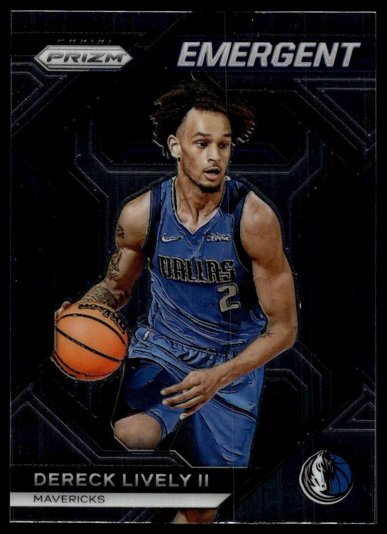 2023-24 Panini Prizm #26 Dereck Lively II Emergent