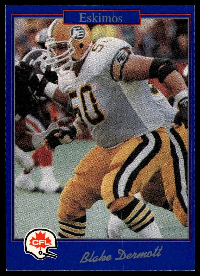 1991 JOGO #17 Blake Dermott