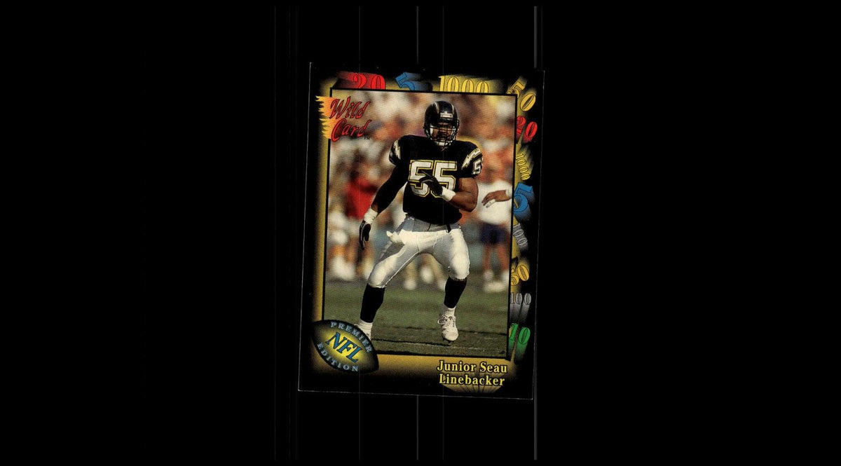 1991 Wild Card #38 Junior Seau
