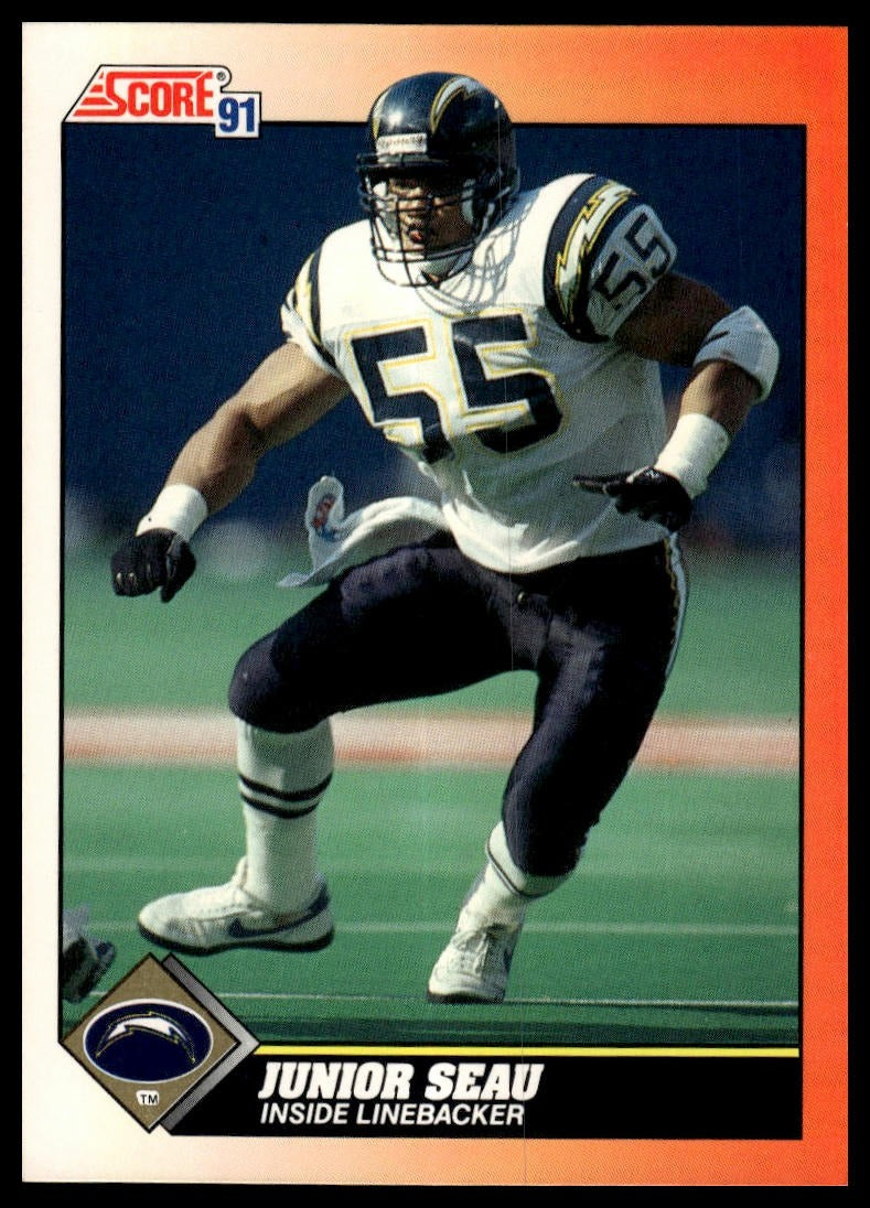 1991 Score #354 Junior Seau