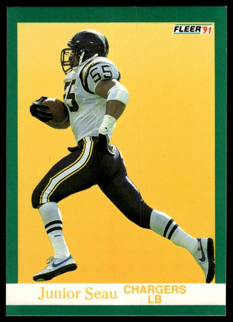 1991 Fleer #179 Junior Seau
