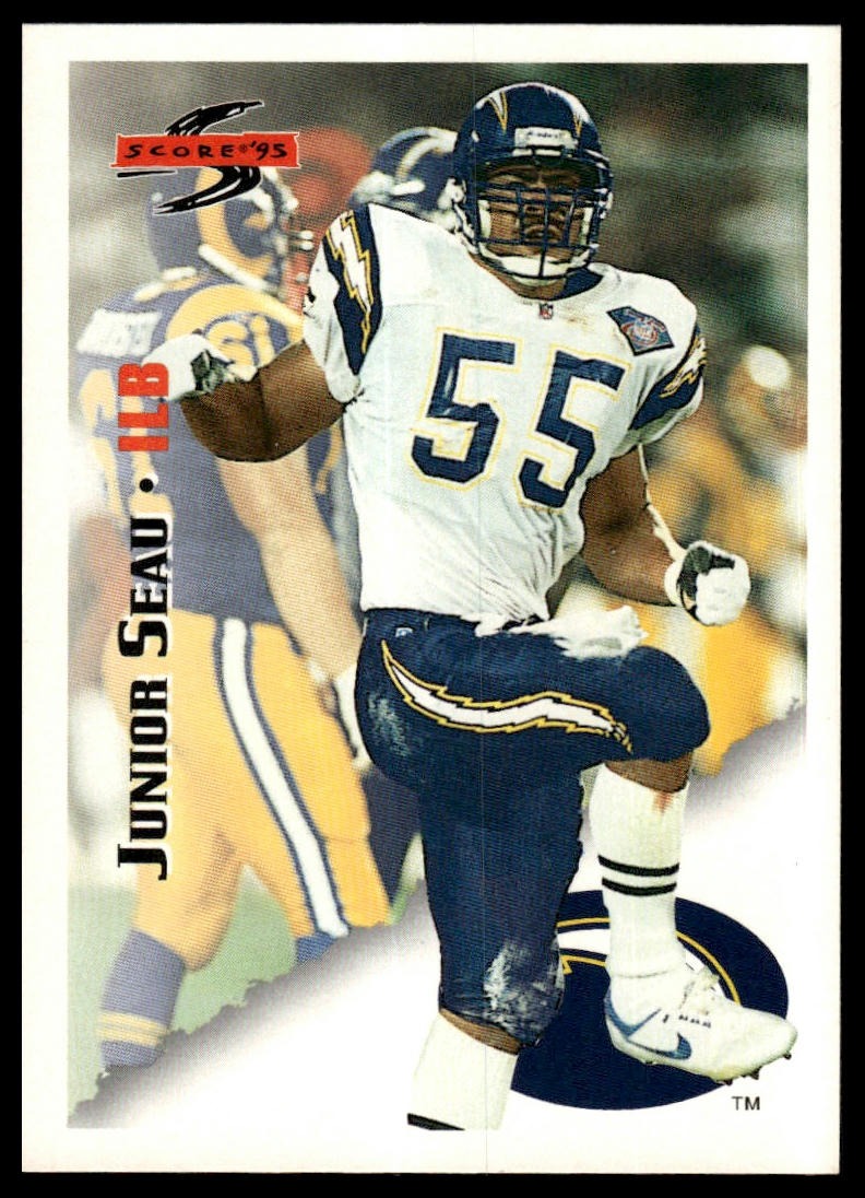 1995 Score #167 Junior Seau
