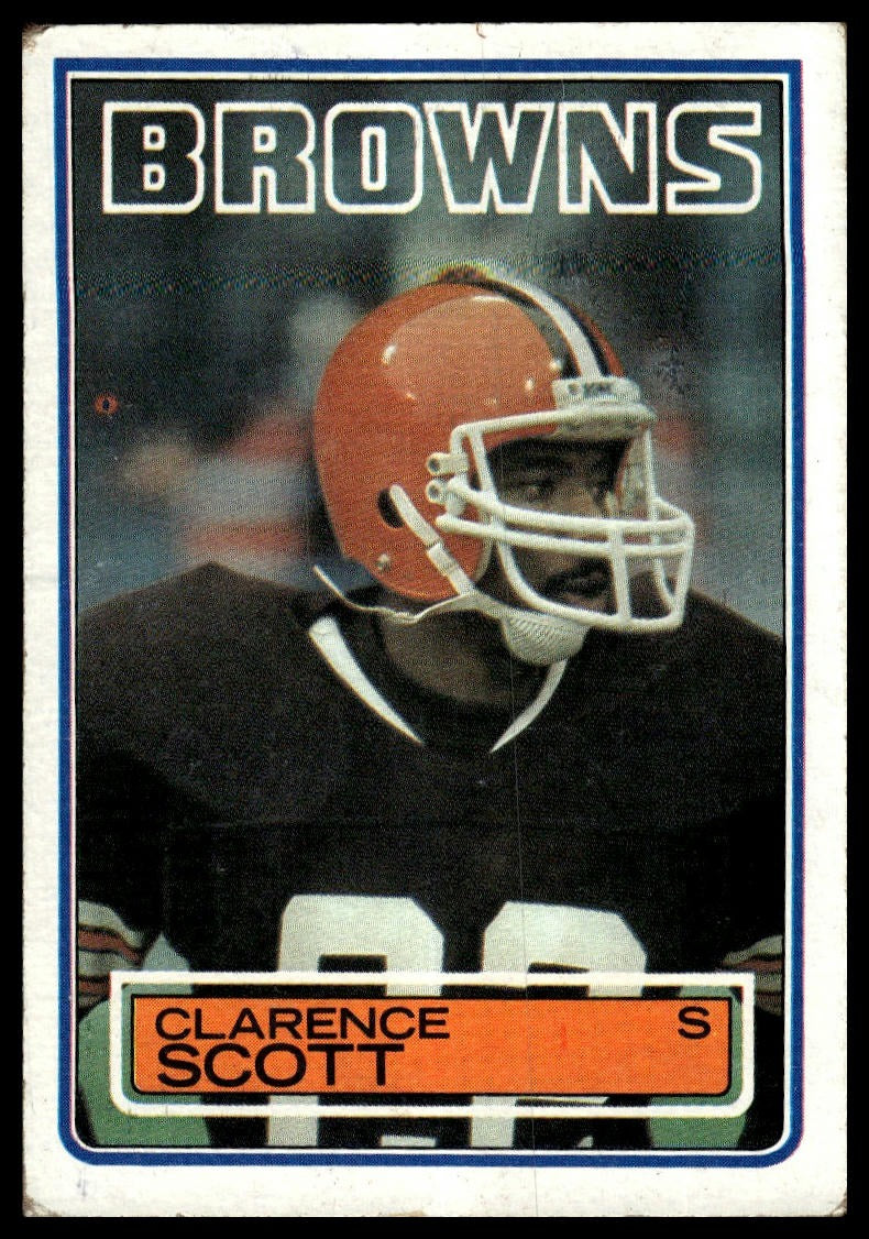 1983 Topps #256 Clarence Scott