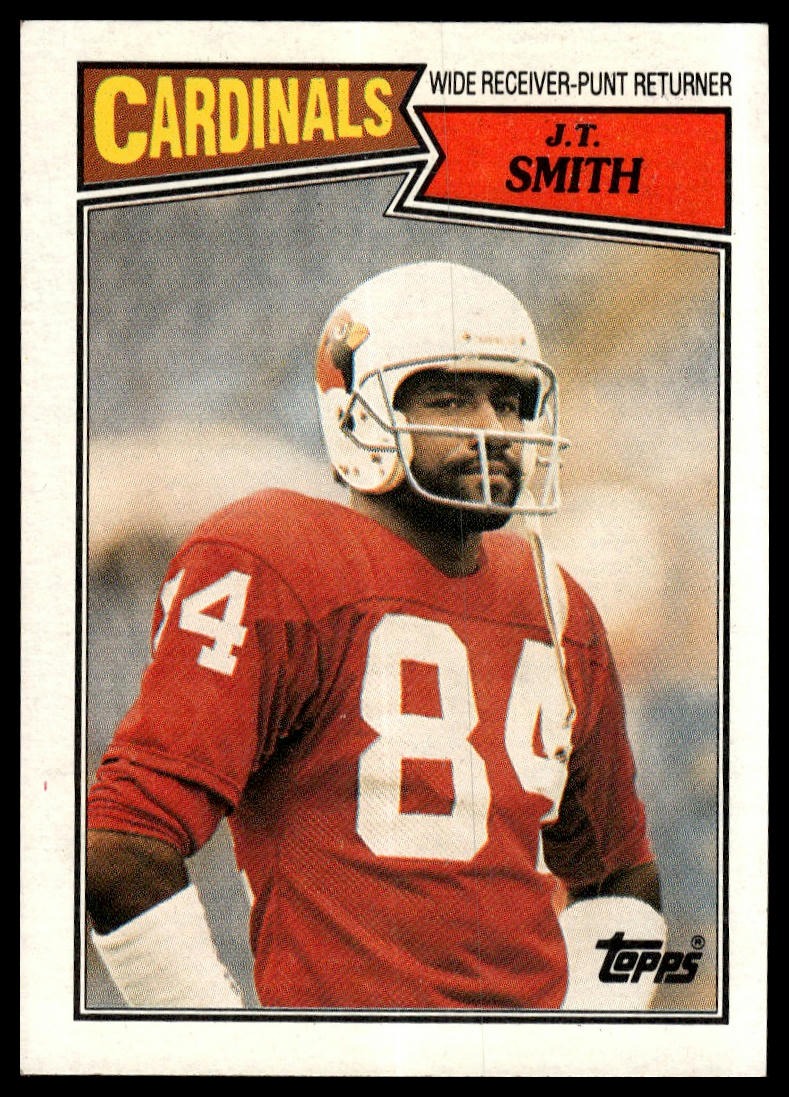 1987 Topps #334 J.T. Smith