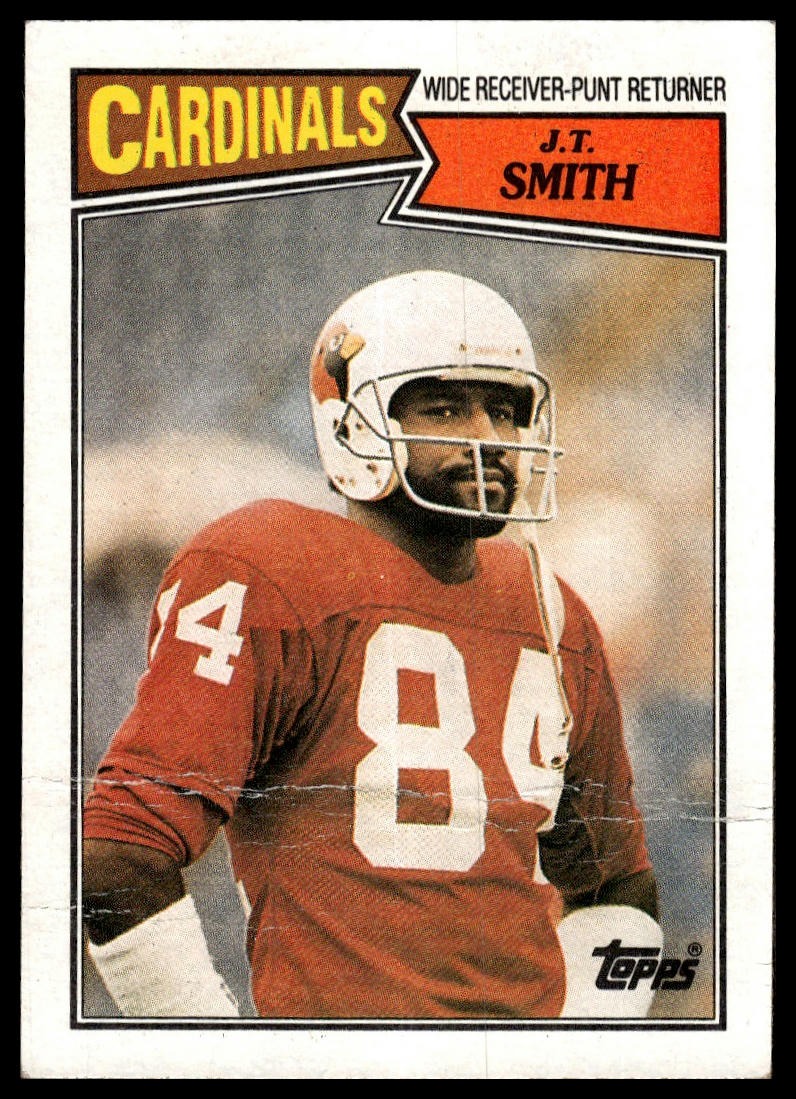 1987 Topps #334 J.T. Smith