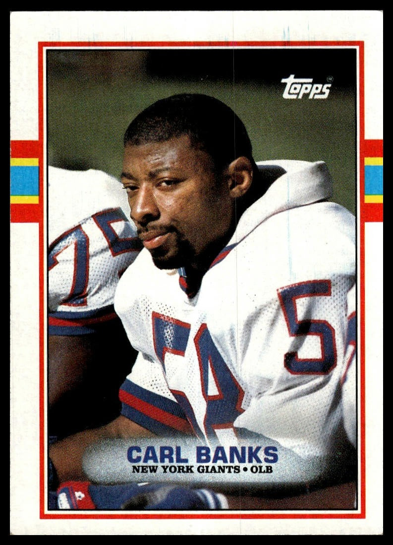 1989 Topps #168 Carl Banks